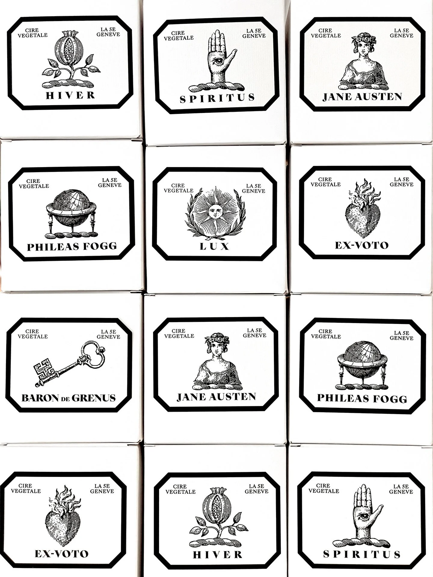 Toutes nos bougies parfum&eacute;es en cire v&eacute;g&eacute;tale sont de retour, disponibles &agrave; la boutique et sur notre e-shop ✨🤍🕯️