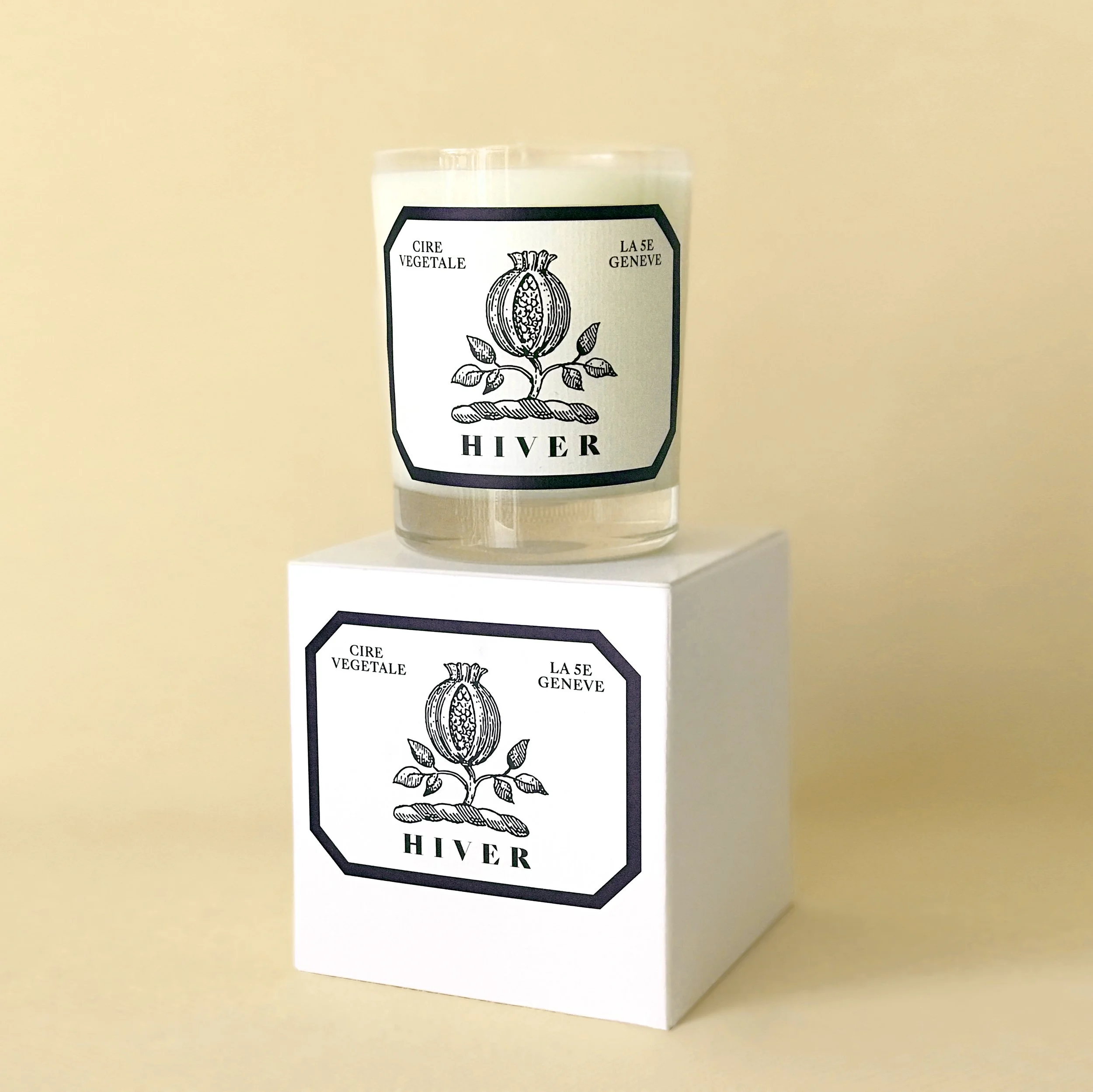 Bougie parfumée — Hiver