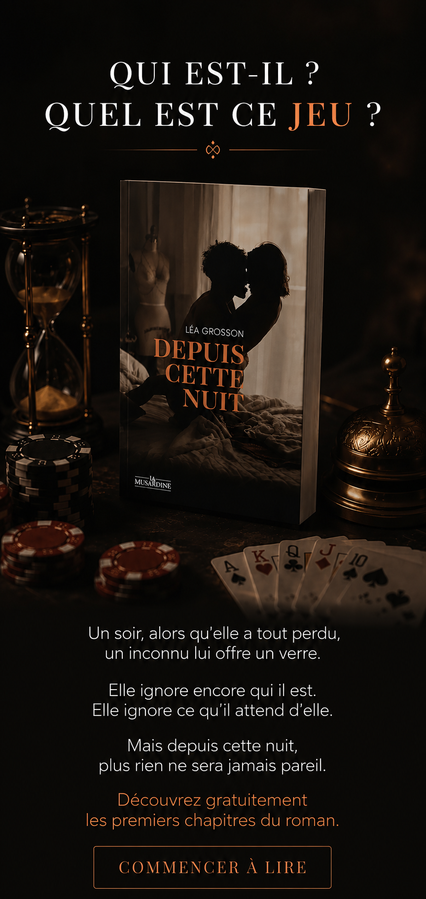 Depuis cette nuit Léa Grosson - Lire les premiers chapitres gratuitement