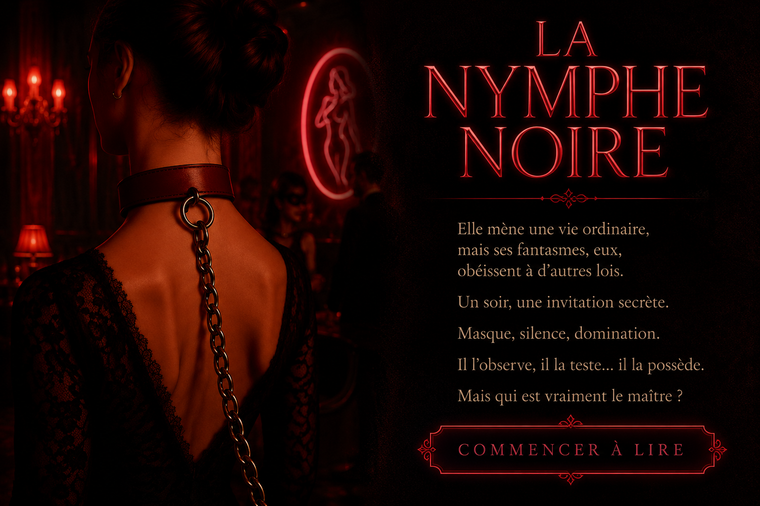 lea grosson - la nymphe noire - histoire erotique BDSM
