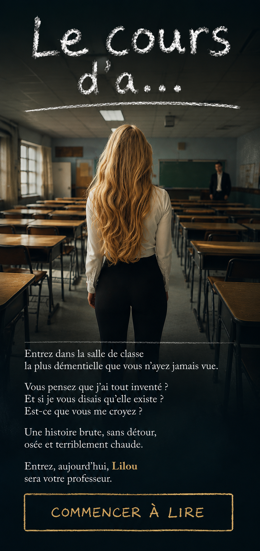 lea grosson - cours d'anal - histoire erotique