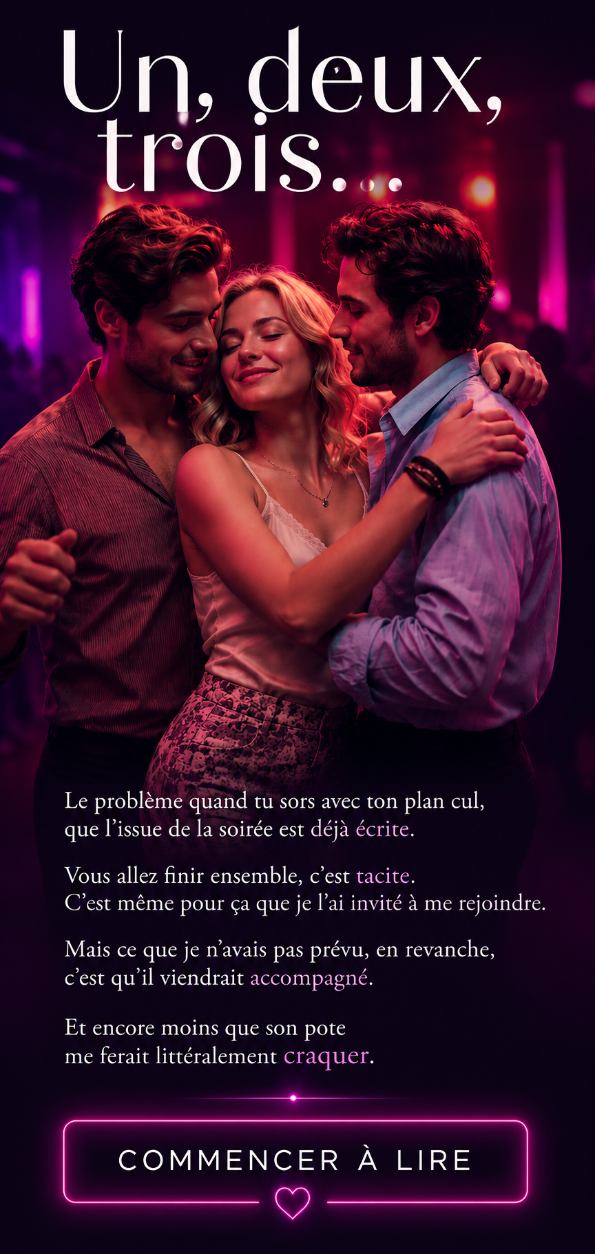 Lea grosson - histoire érotique - trois trio MMF
