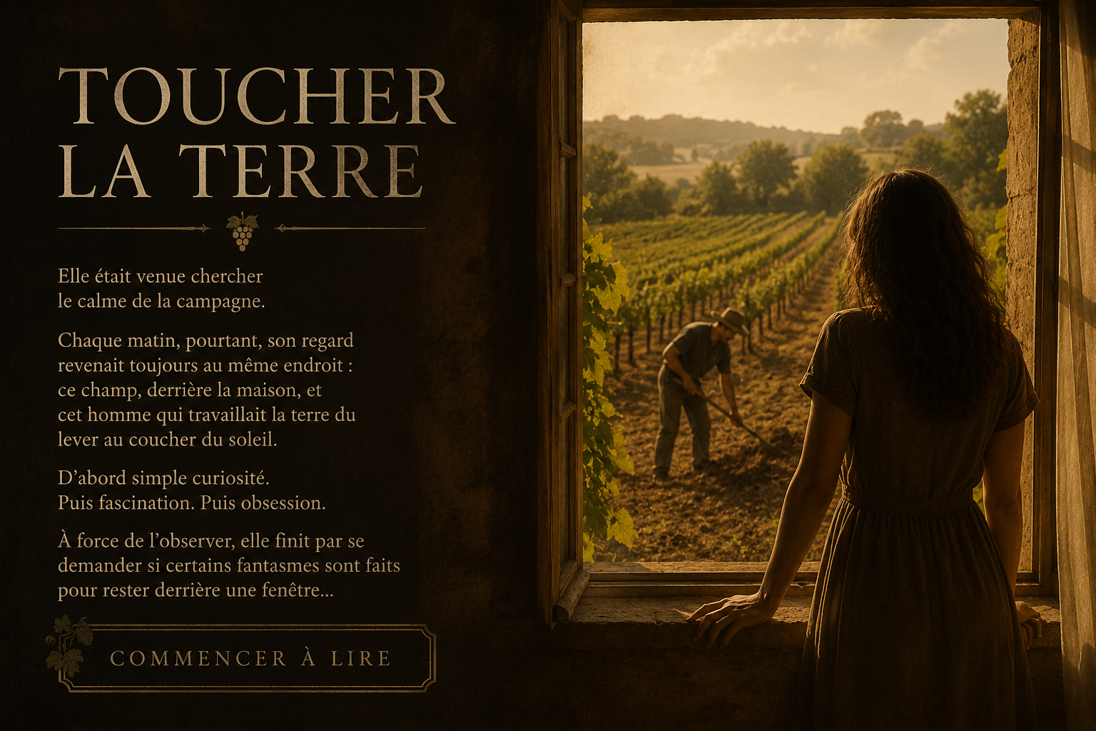 Lea Grosson - toucher la terre - histoire erotique