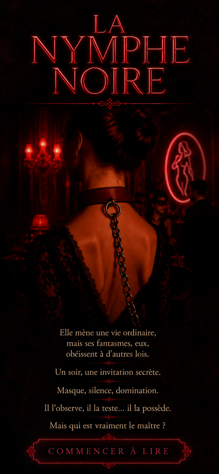 lea grosson - la nymphe noire - histoire erotique BDSM