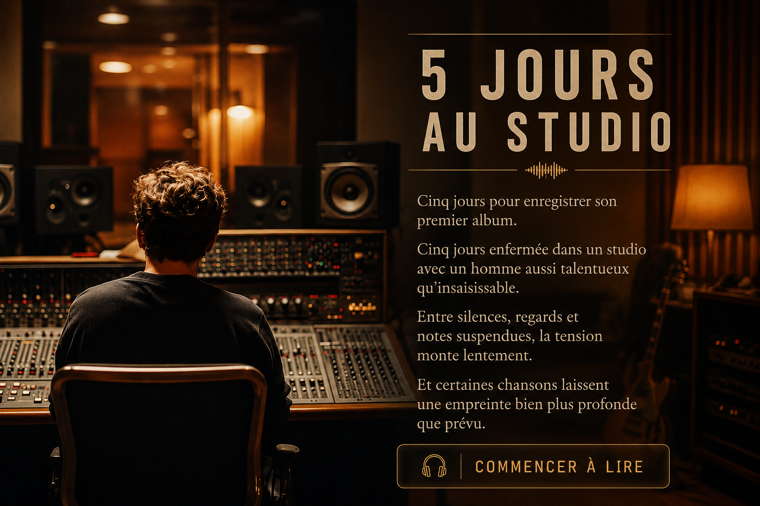 Lea grosson - 5 jours au studio - histoire erotique