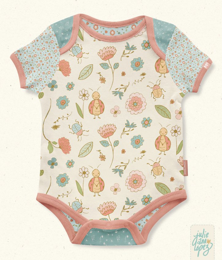 Happy Garden Fabric — Julie Ann Lopez