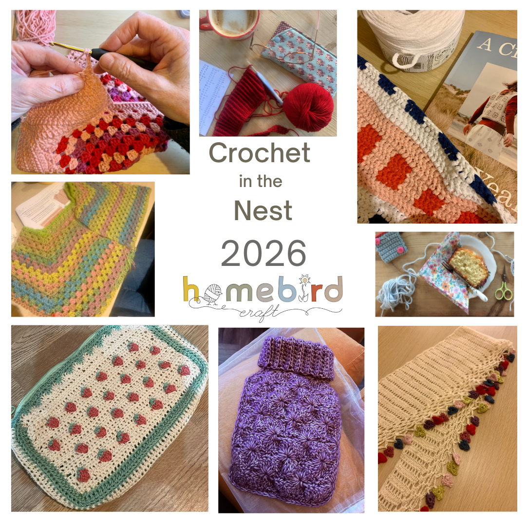 Crochet in the Nest 💛 Wednesday 1st April 2026    7 - 9pm