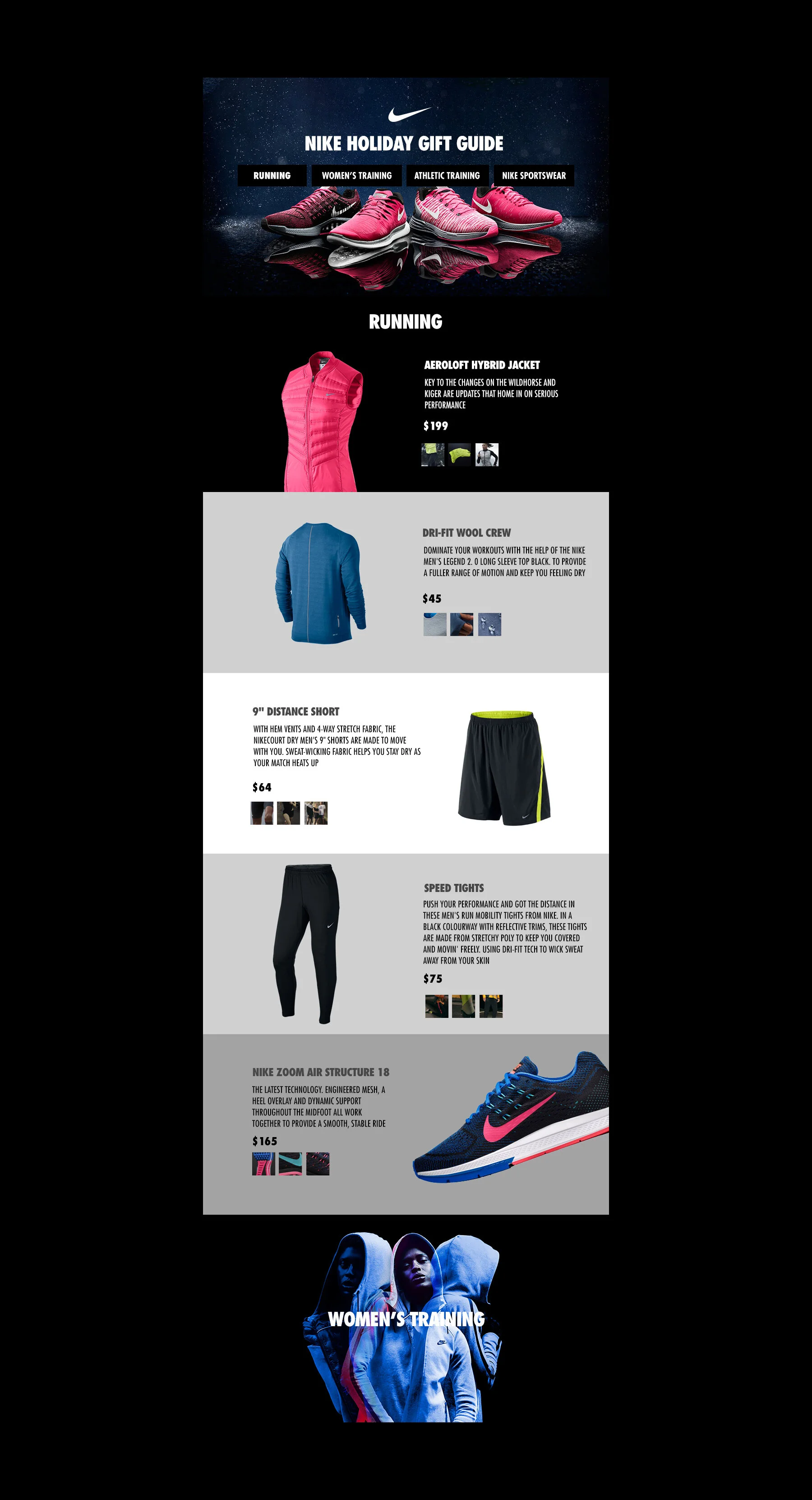 Nike Holiday Gift Guide