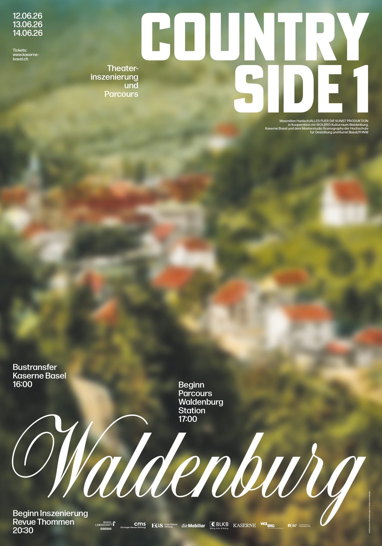 COUNTRY SIDE 1. Ein Theaterstück von Maximilian Hanisch. 
