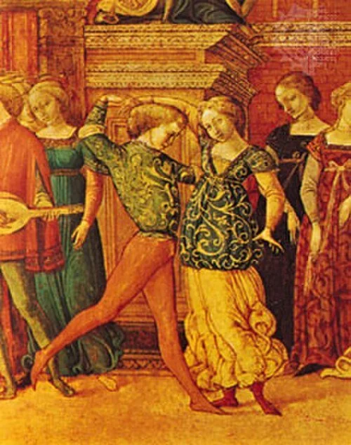 Renaissance-Ball. Musik und Tanz im Grossen Saal der Musikakademie Basel.