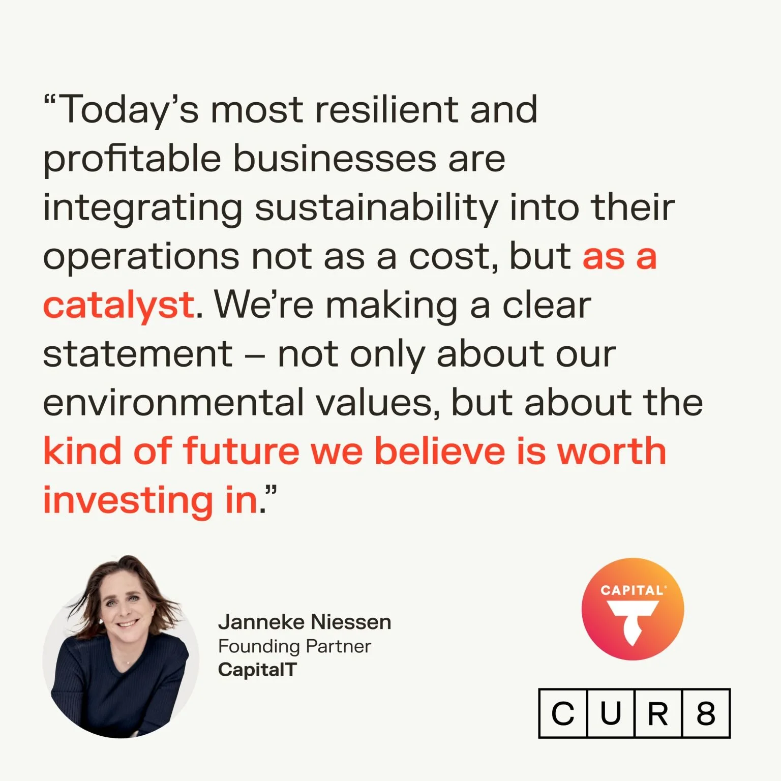 CapitalT Neutralises Its Carbon Footprint With CDR Portfolio By CUR8