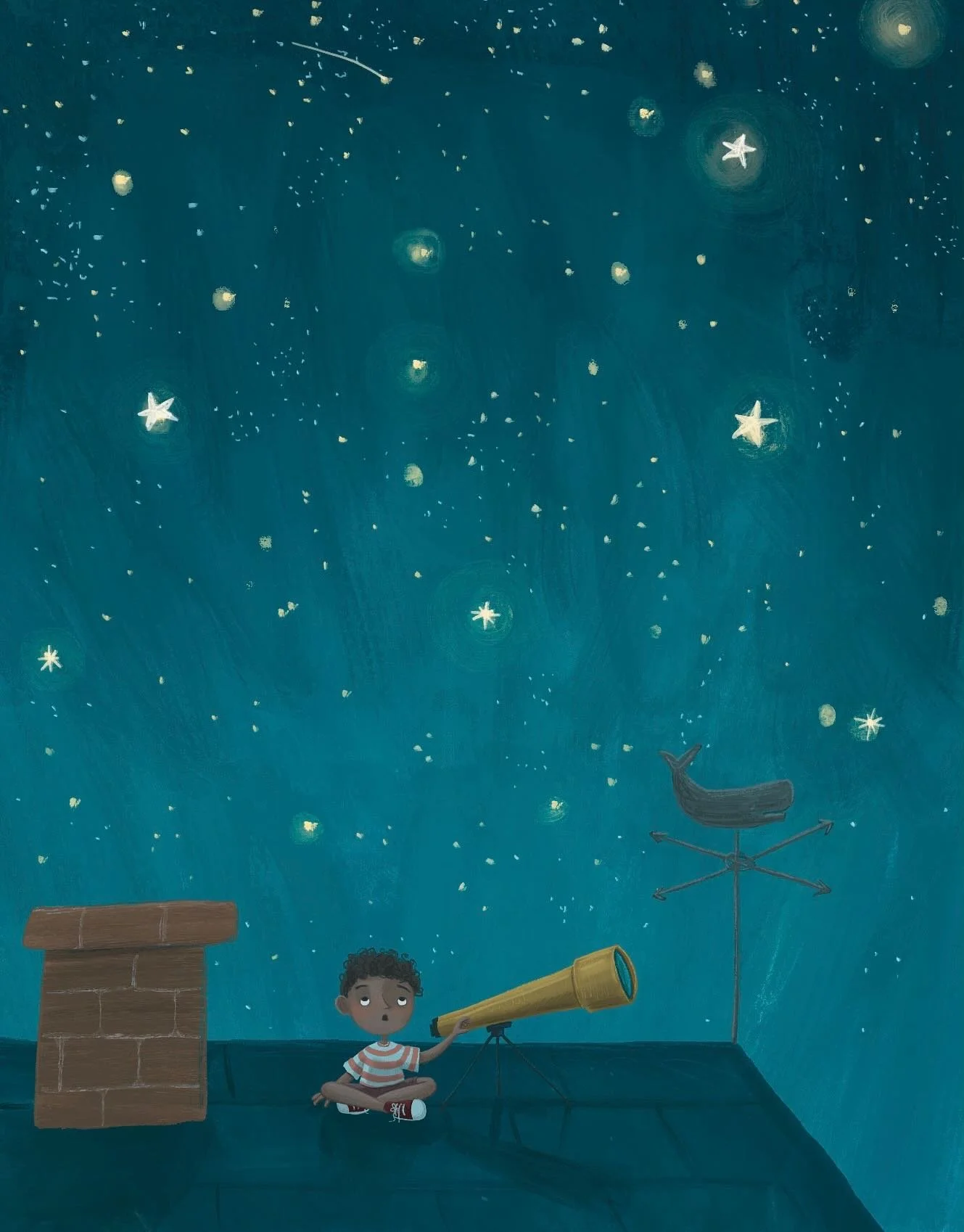 The entire sky was created using the new (and free!) procreate oil paint brushes. ✨
.
.
.
#kidlitillustration #kidlitillustrator #kidlitartist #illustration #illustrator #childrensbookillustrator #childrensbookillistration #picturebookillustrator #au