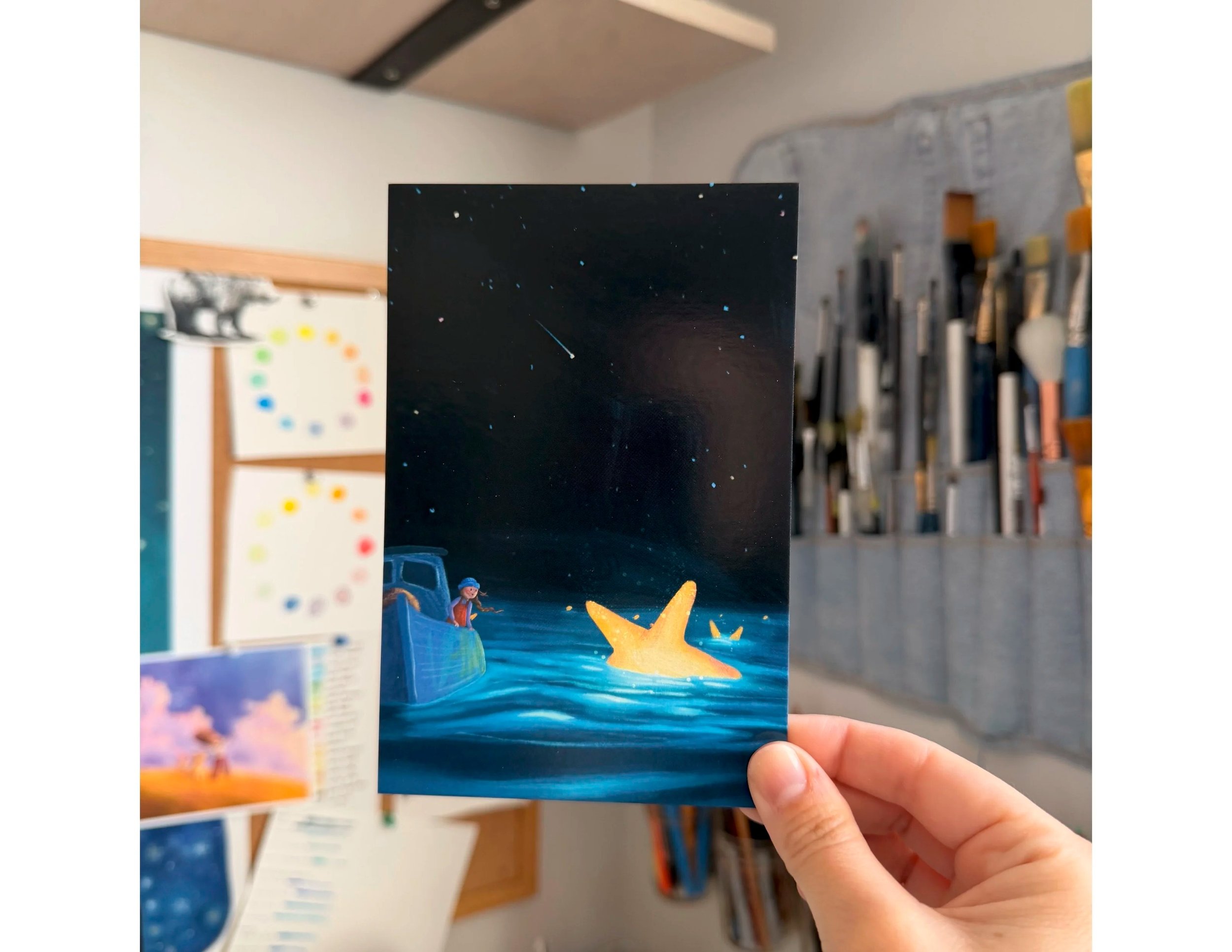 Sea Star Postcard