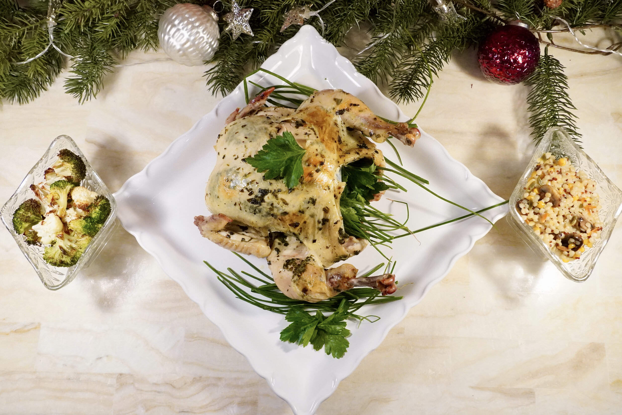 Tuscan Roasted Chicken