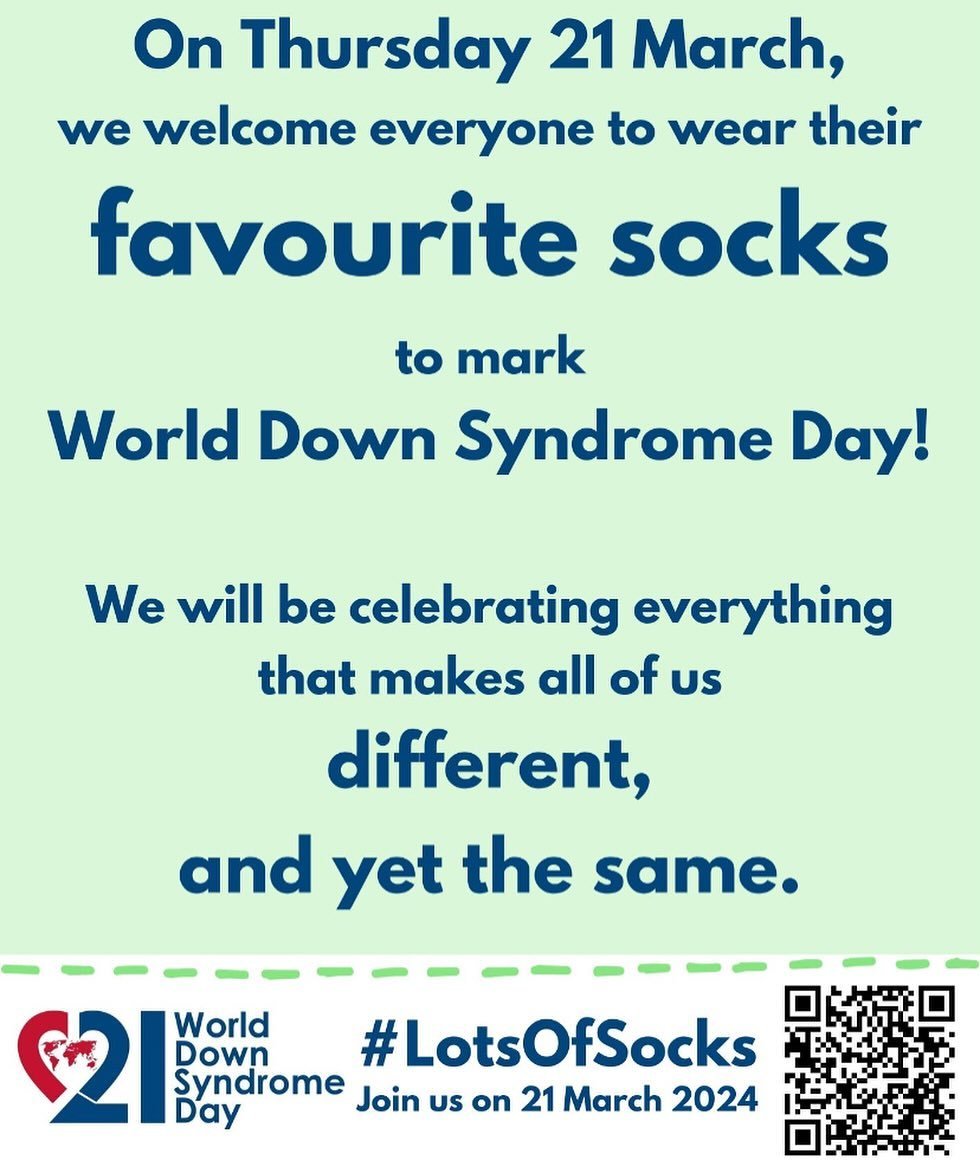 We invite you all to join us in celebrating World Down Syndrome Day on the 21st of March, 2024. The #LotsOfSocks initiative has quicky become a much-loved tradition in HCETSS🧦❤️ To find out more, please watch the video attached, and visit the follow