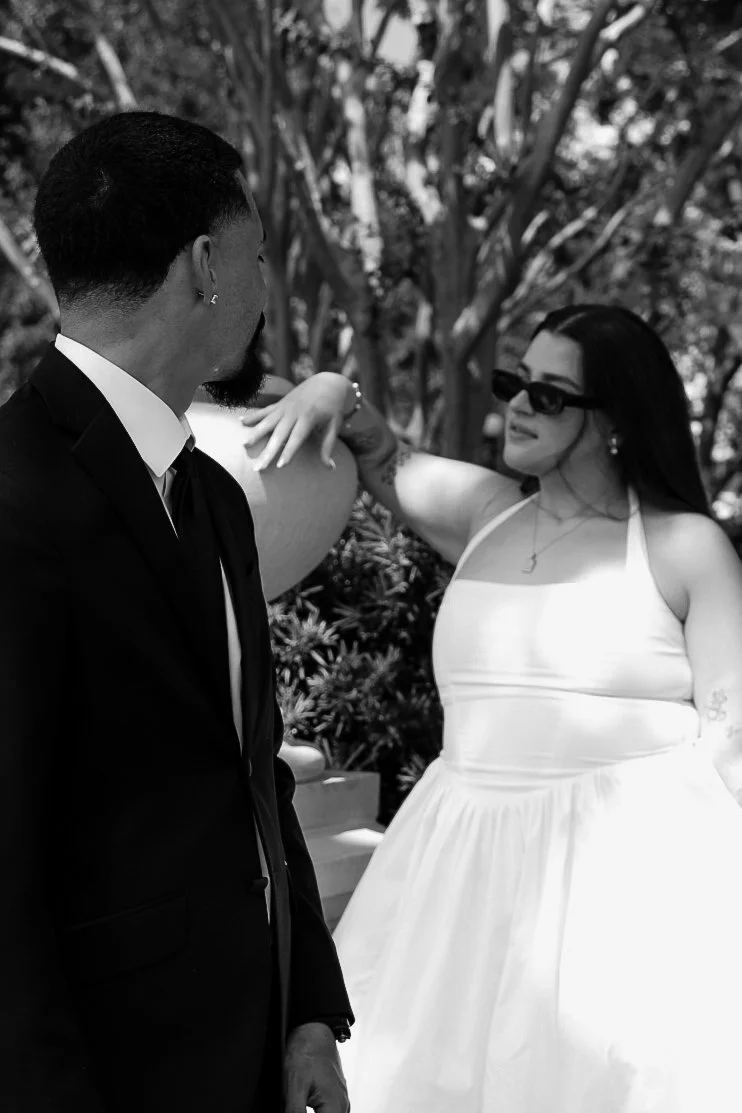Timeless engagement portraits of a couple in Memorial Park Jacksonville 
