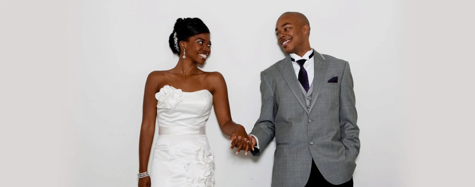 A couple holding hands and looking at each other, from Prepare/Enrich
