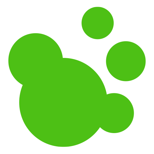 Green splotch representing mold testing services in Redding, CA