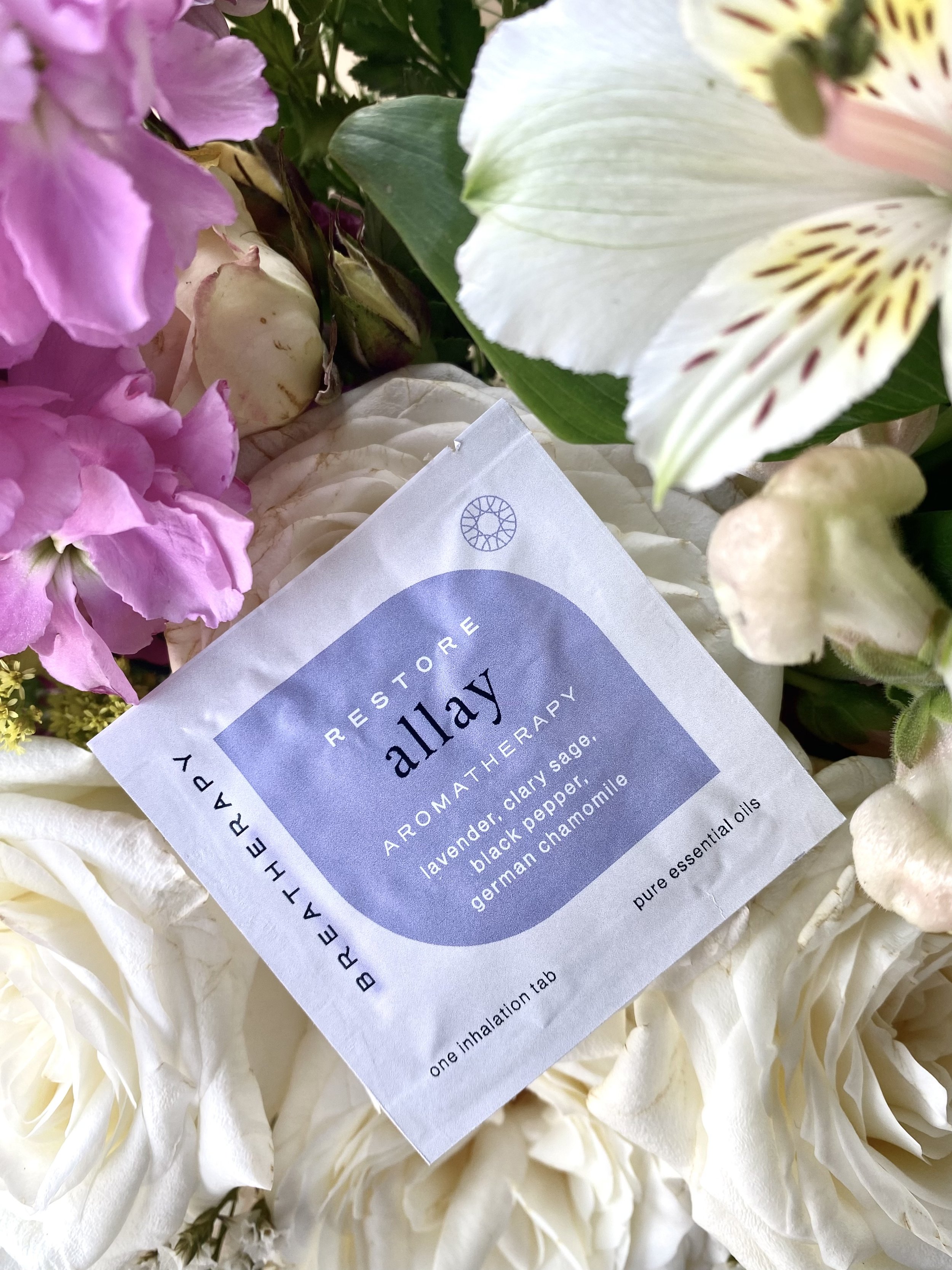 Allay Breatherapy Aromatherapy Patches — Breatherapy Aromatherapy Tabs