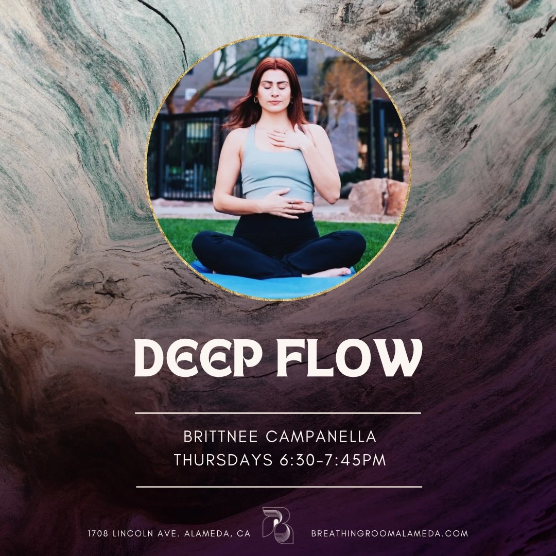 We are absolutely DELIGHTED to welcome @brittneecampanella to the @breathingroomalameda family.

NEW CLASS starts Jan 8th 👀😍
Thursdays Deep Flow 6:30-7:45pm 

Brittnee is a yoga teacher, holistic health nutritionist, and in the process of becoming 