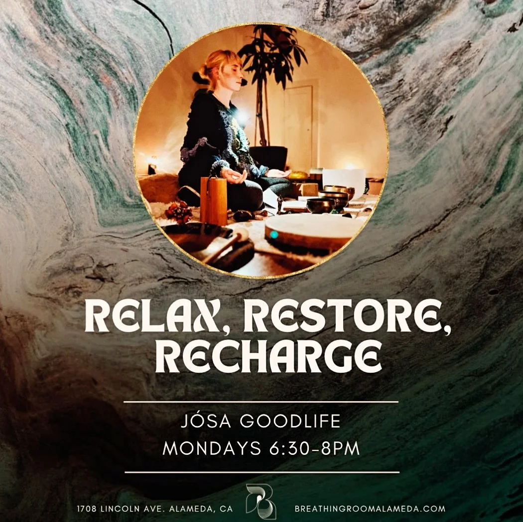 Take a moment to breathe, unwind, and connect. Join us for one of our Monday gatherings. We're so grateful to share this space with you &ndash; our community. Book your spot at the link in bio. We appreciate your presence.