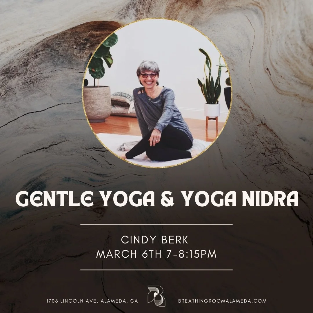 FRI MARCH 6th 7-815pm ✨✨✨

Join @cjbyogini for a soothing 75-minute Gentle Yoga Nidra class designed to guide you into profound relaxation and inner calm. The session begins with gentle movement to awaken and prepare the body, setting a mindful found