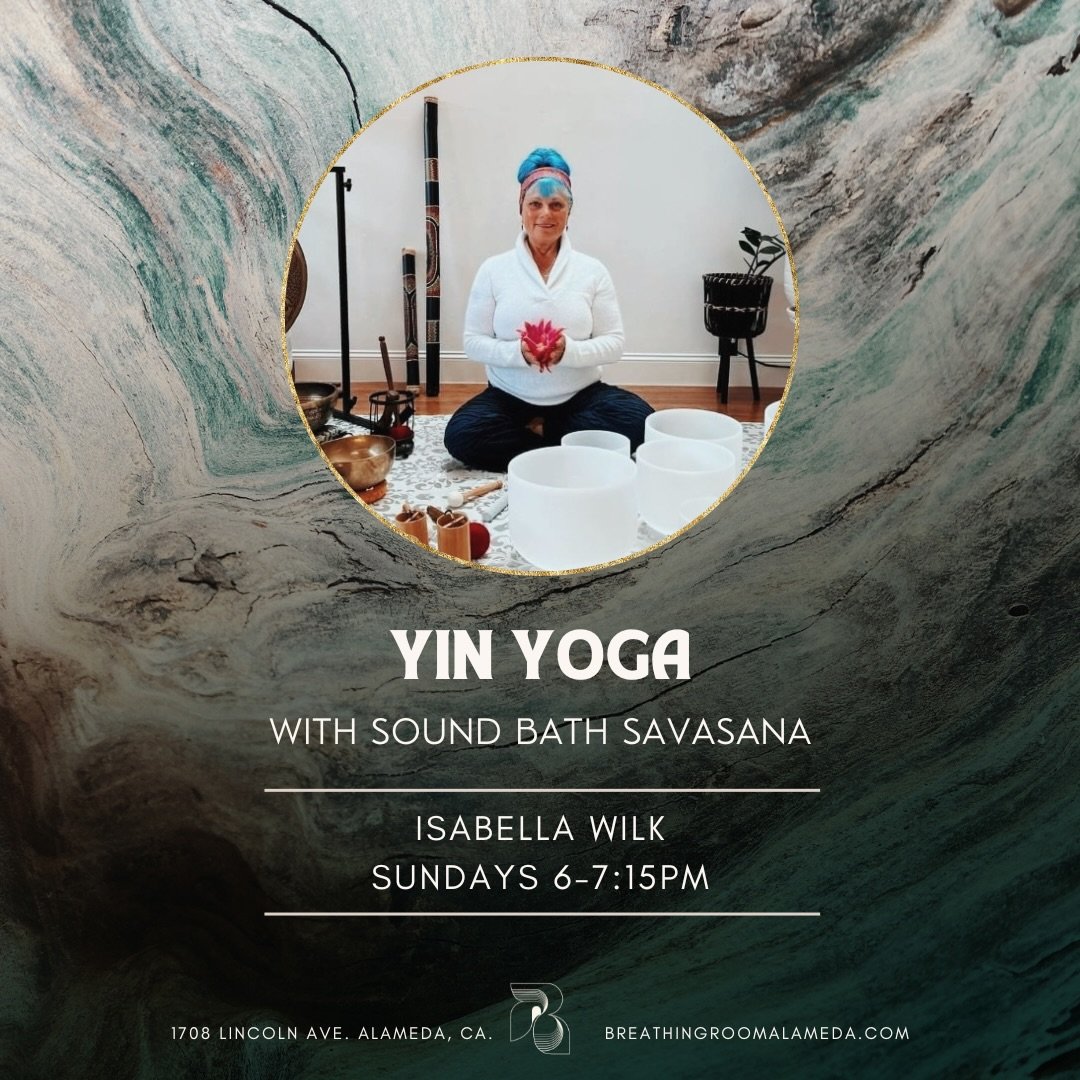 This Evening, April 5th ,6 pm 🪷✨💐This practice gently guides us out of chronic stress and into a state of calm, connection, and deep healing. Through soothing Yin poses and mindful somatic exercises, we&rsquo;ll invite softness into the body, regul