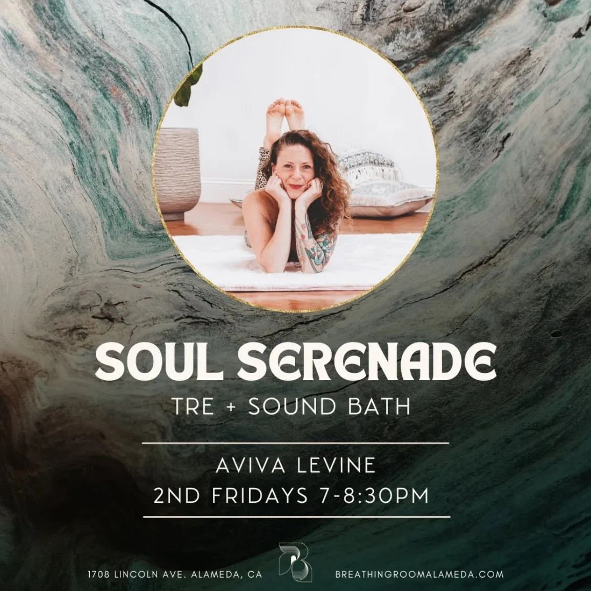 This Friday April 10th 7-8pm. An evening of deep release + refined restoration ✨

Join Aviva for a guided TRE (Tension &amp; Trauma Release) experience, followed by an immersive Singing Bowl &amp; Gong Sound Bath.

Gently dissolve stored tension, reg