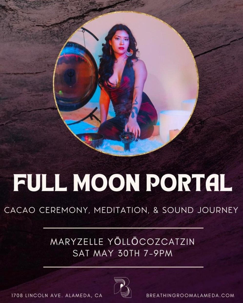 Saturday May 30th 7-9 pm🤍 join us for a very special full moon ceremony. ✨Step into the sacred threshold of the Full Moon, a luminous moment of release, illumination, and reflection. The full moon invites us to let go of what no longer serves, celeb