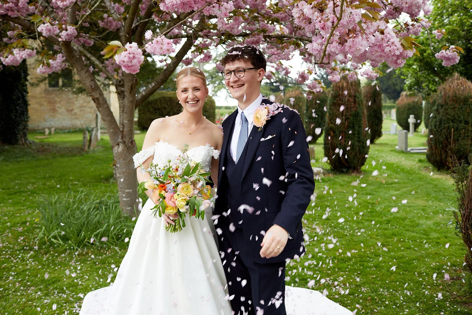 Church Wedding in the Spring Buckinghamshire