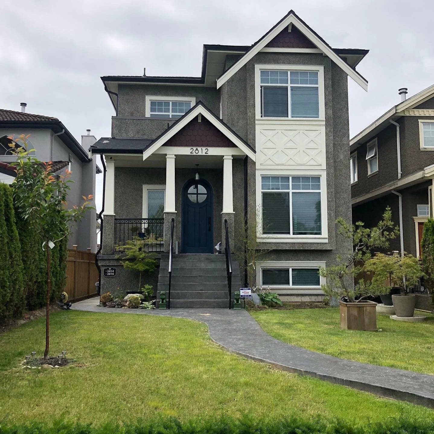 Before - after.  Out with the old-ish. In with the new.  #carpenter #vancouver #realestate #builder