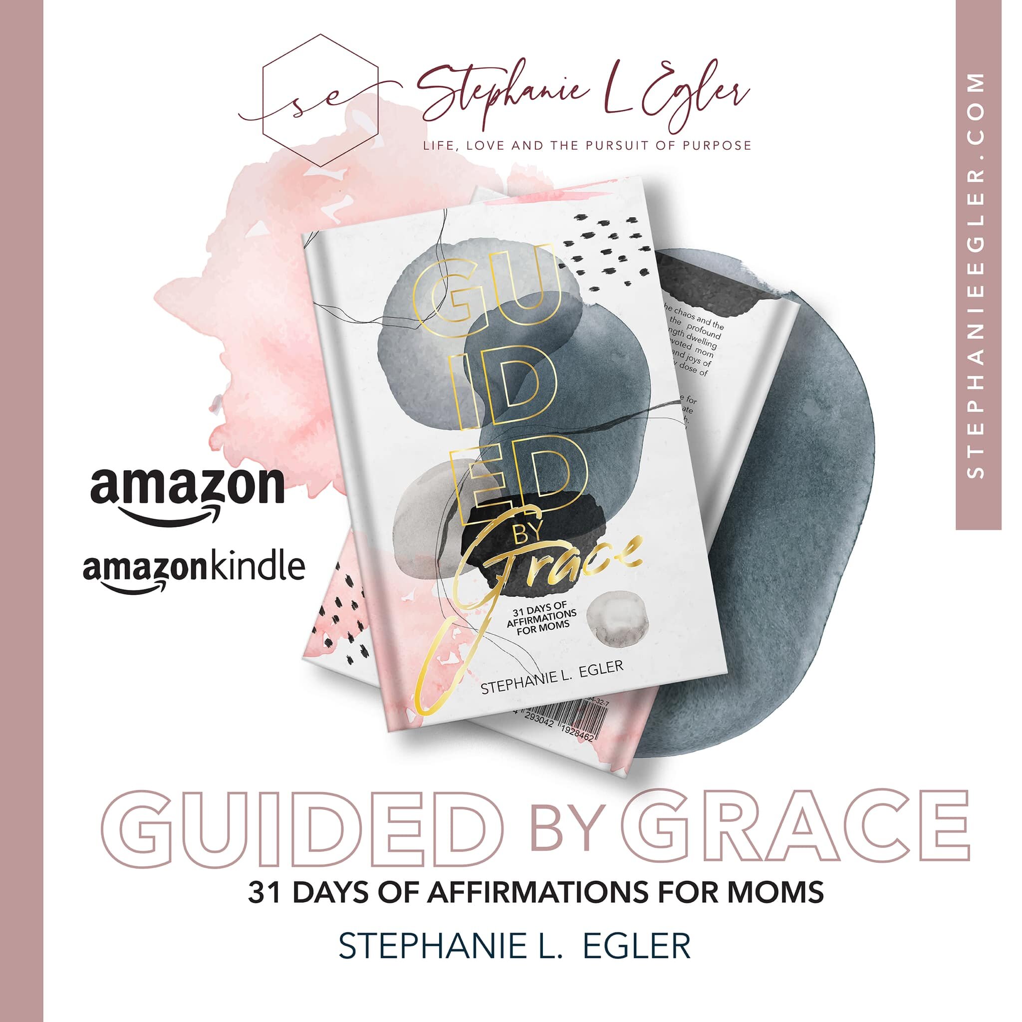 Before turning 40, I set out to write and release my first book. I&rsquo;m proud to say, I did it! &quot;Guided By Grace: &ldquo;31 Days of Devotions for Moms&rdquo; is officially available! 

Grab your copy or gift one to a mom you know.

Happy Birt