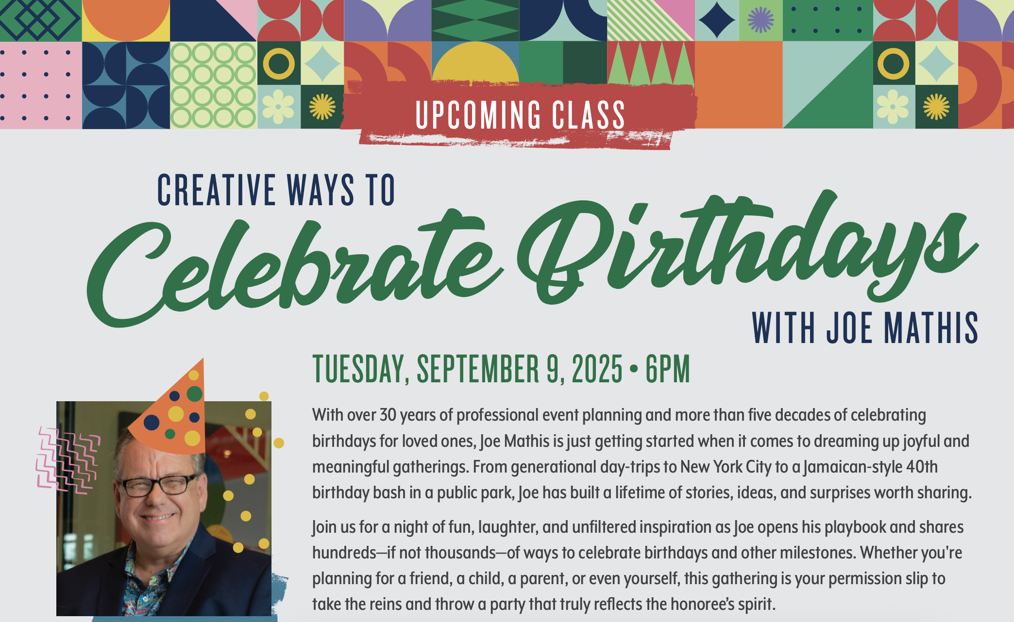 Anybody's Guest: Creative Ways to Celebrate Birthdays