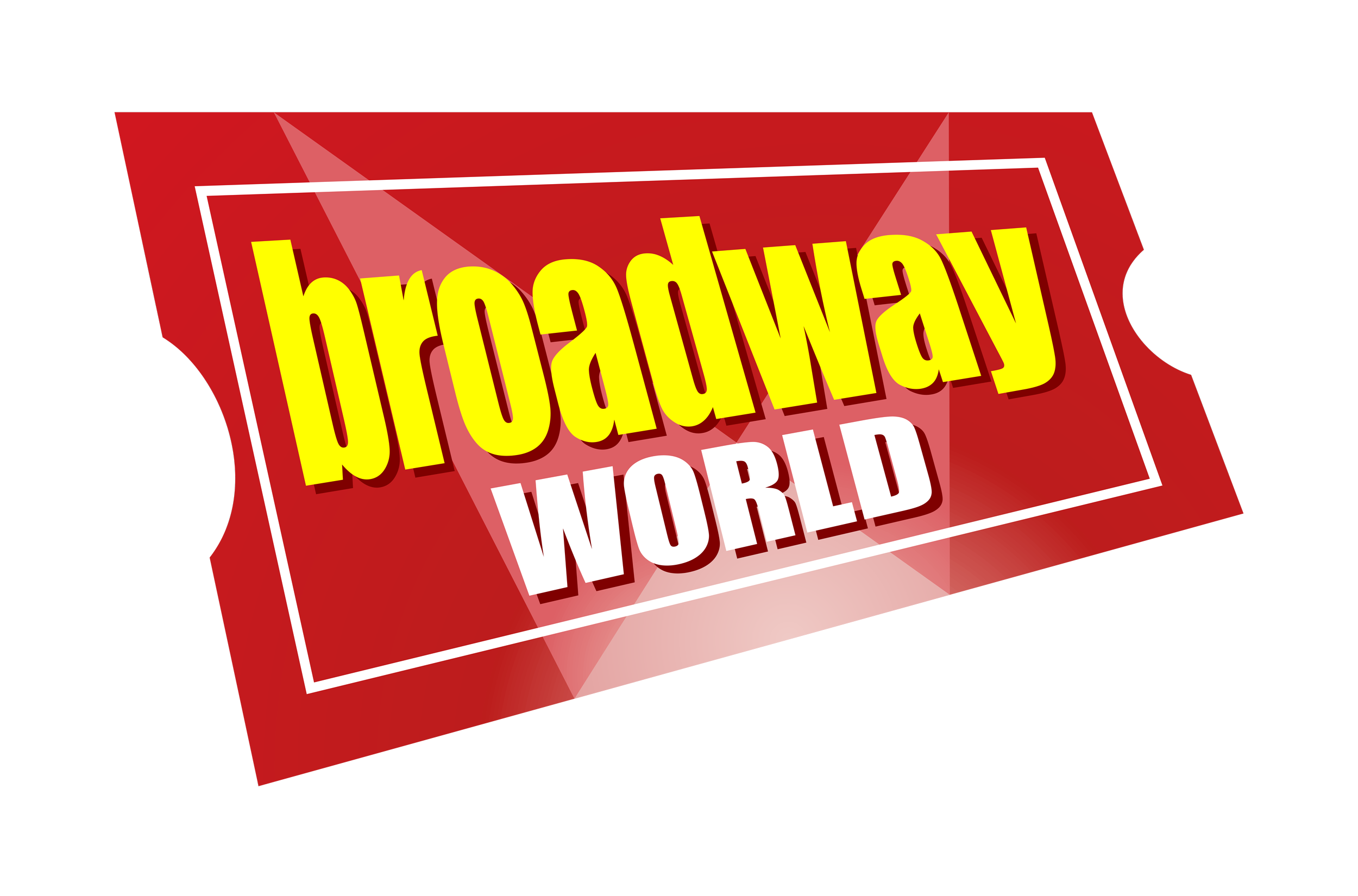 Promotional graphic with red background, featuring large yellow and white text that says 'hundred' and 'WORLD'.