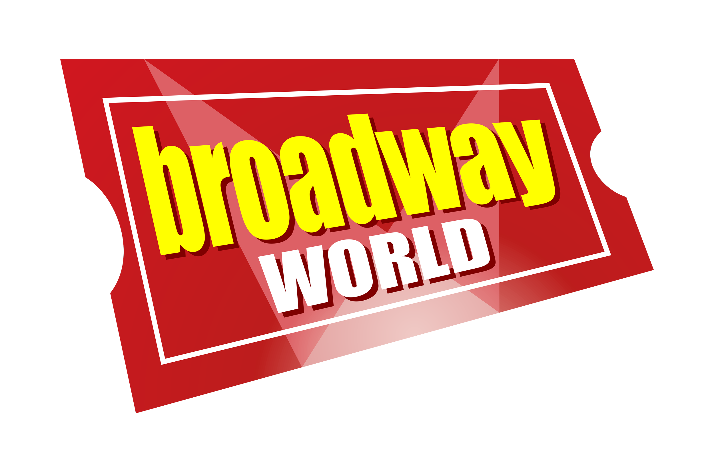Promotional graphic with red background, featuring large yellow and white text that says 'hundred' and 'WORLD'.