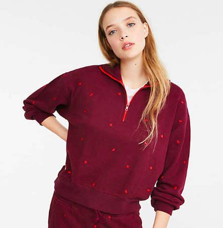 Heartbreaker Terry Zip Sweatshirt