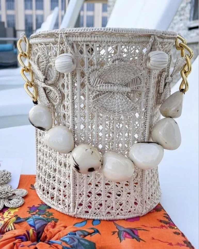 The Butterfly Bucket Bag | Natural