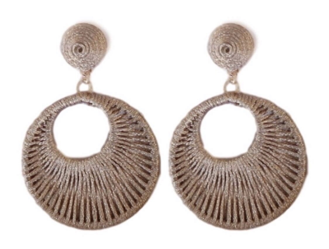 Wrapped Bali Drops-Copper