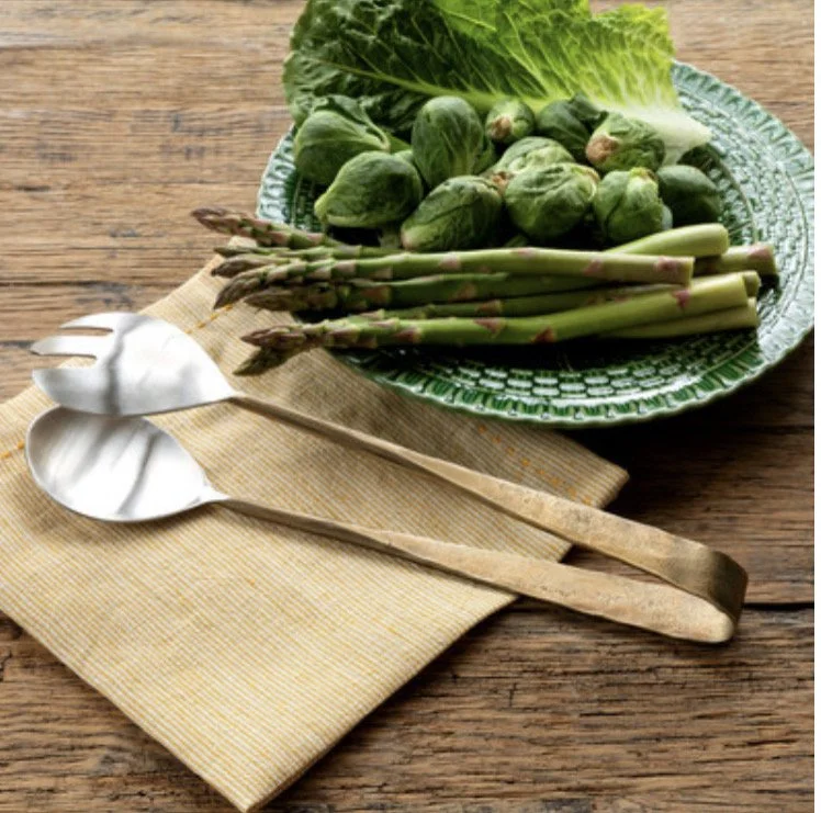 Antique Gold Tone Tongs