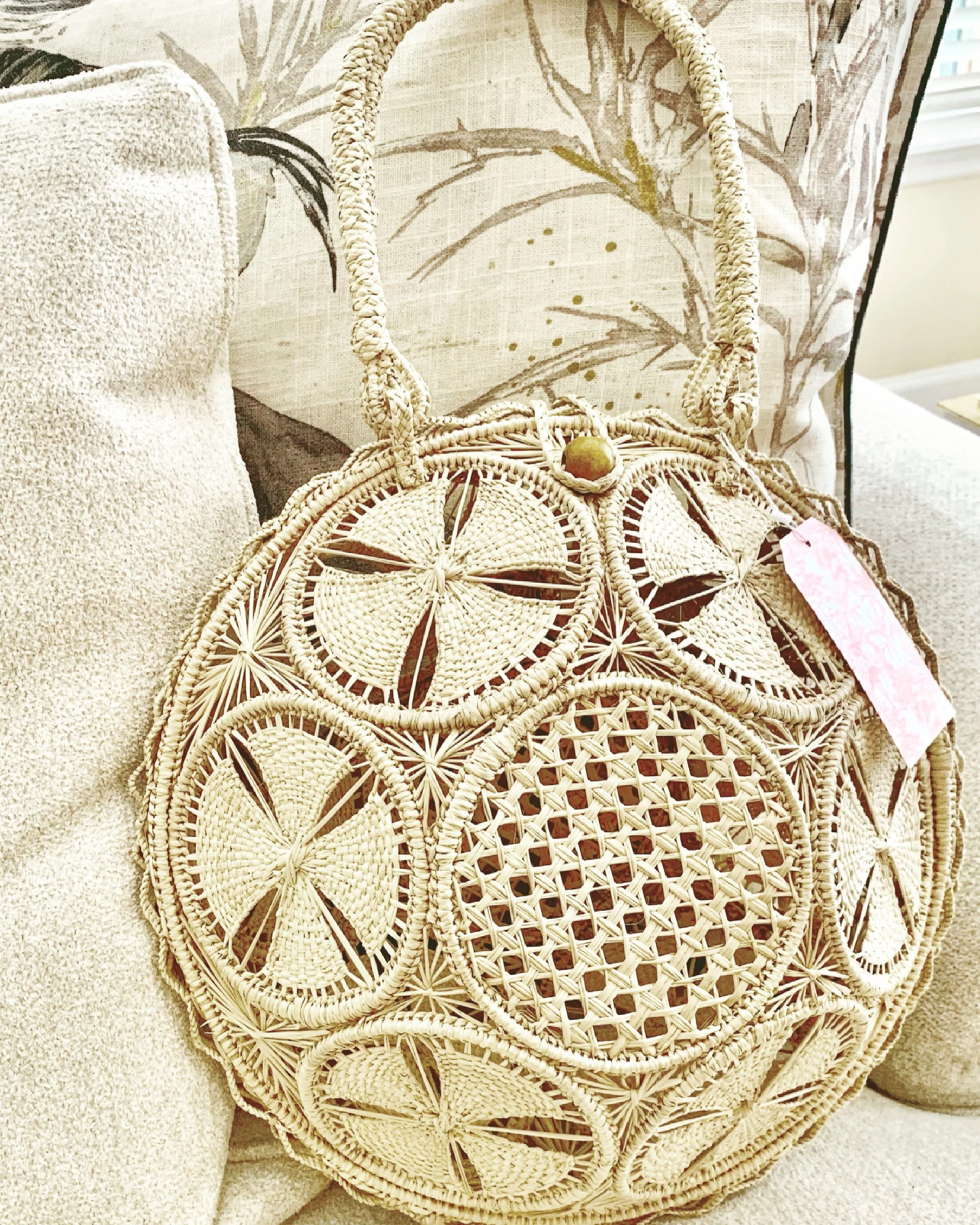 The Isle of Palm Tote | Natural