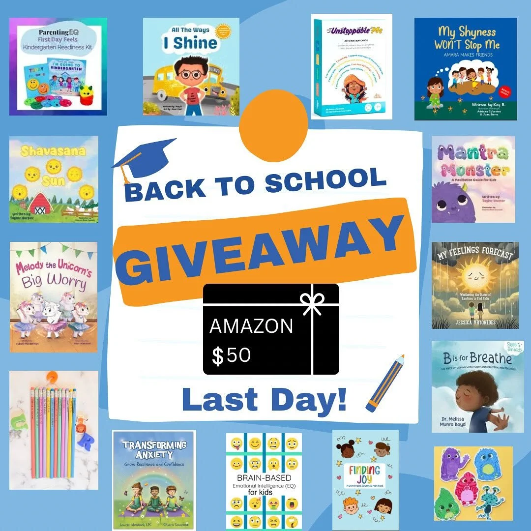 Final Day!!
🎉 BIG GIVEAWAY ALERT! 🎉🚨
Parents, teachers, and children&rsquo;s book lovers &mdash; this one&rsquo;s for YOU! 🥳📚

I&rsquo;ve teamed up with 9 amazing authors and entrepreneurs to bring you an incredible back-to-school giveaway to ki