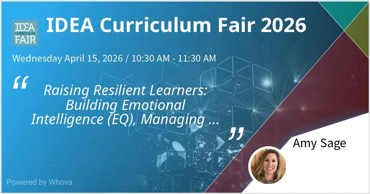 Attending the Alaska IDEA Fair this April?

ParentingEQ is presenting 4 sessions&mdash;3 live + 1 online (April 15)&mdash;come join me!

💻 Online: April 15
📍 Wasilla: April 21
📍 Soldotna: April 23
📍 Fairbanks: April 27

Sign up in Whova App

Pare