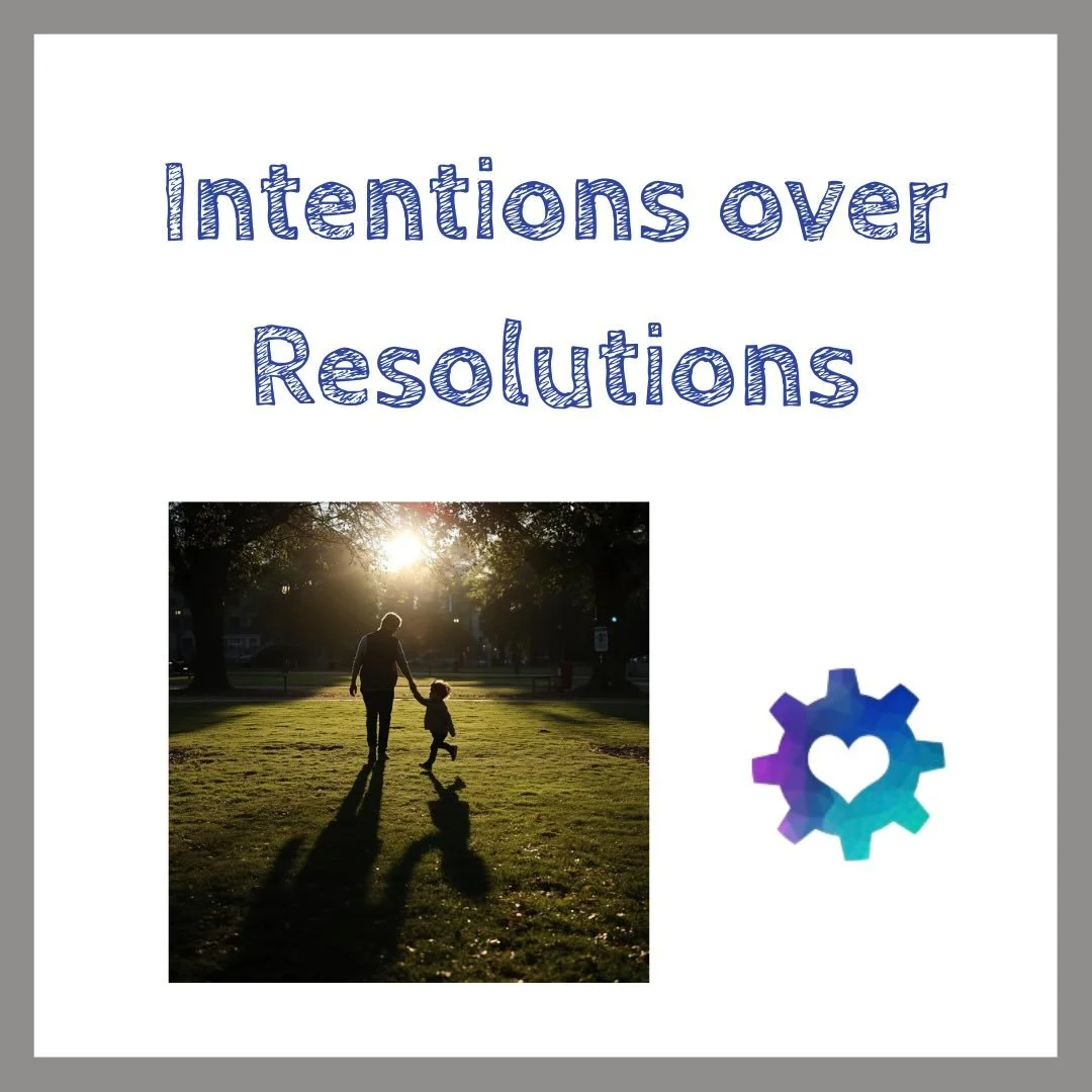 If resolutions aren&rsquo;t your thing (or you&rsquo;re already over them&mdash;ha), let&rsquo;s try something gentler instead.

Instead of resolutions, we&rsquo;re choosing gentle intentions.

More listening. More patience. Less rushing.
More pauses