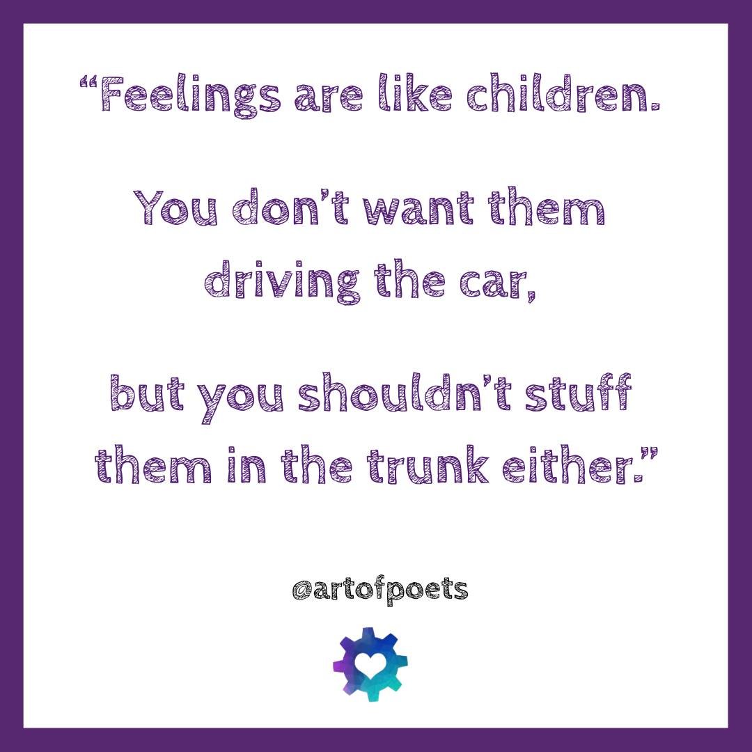 They don&rsquo;t need to be in charge&mdash;but they do need our attention.

When we run from big feelings, they tend to chase us.
Avoiding them often makes them feel bigger and louder.

But when we pause, sit with the feeling, and breathe, we give o