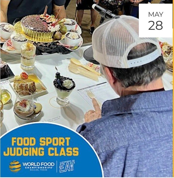 Check this out! https://www.profoundfoods.com/events-upcoming/eqrbcq1sud3cjrwi8goovg8cfiwwbt

The World Food Championships (WFC) is known as the leading platform for cooks and chefs to realize their culinary dreams. But for foodies, it's a job that m