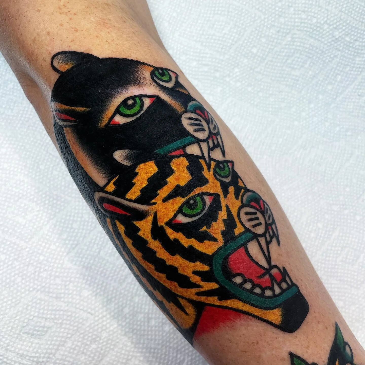 Pet portrait for @griffinbruce made at @riversidetattootn