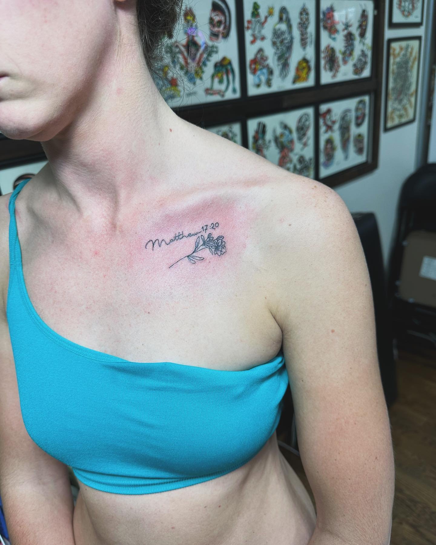First tattoo for Sara :) @riversidetattootn
