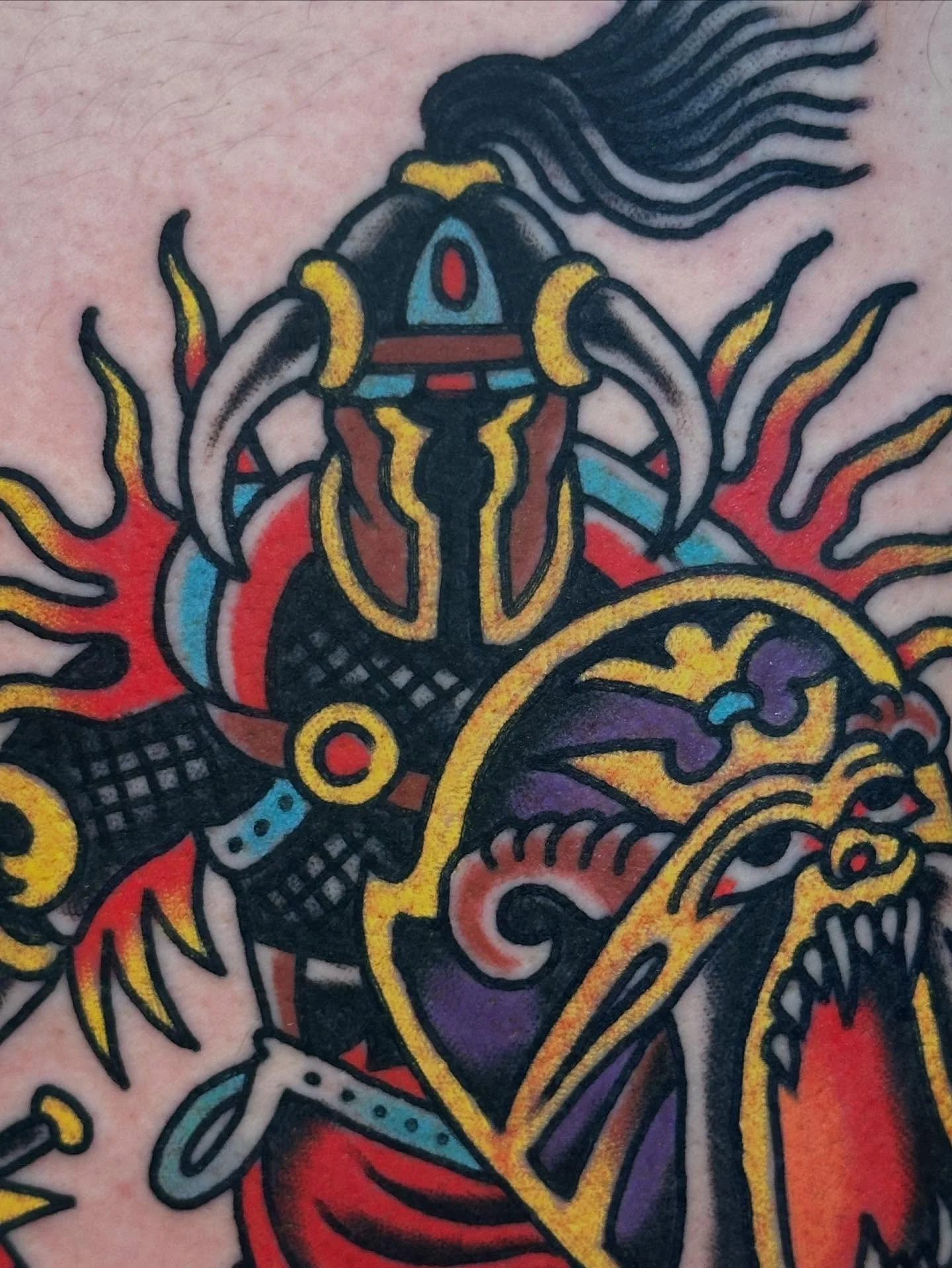 Finally got to do this one. Thanks Seth! DM to book yours today! Come pick out some flash! @riversidetattootn