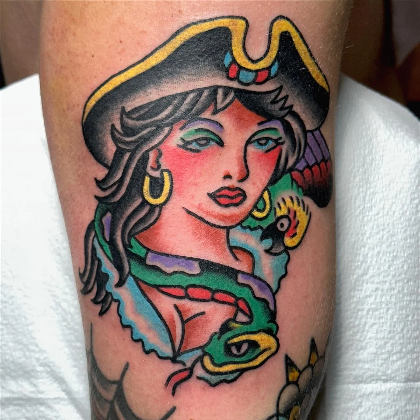 🏴&zwj;☠️Tattoo made @riversidetattootn DM to book November!