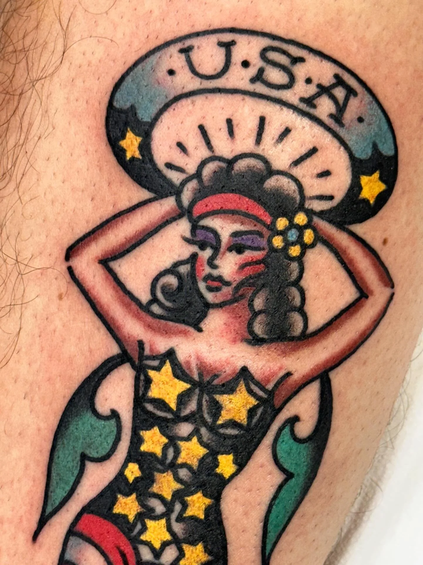 She&rsquo;s a true patriot. Dm to book your pin up today!